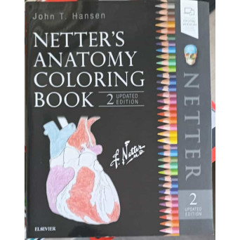 NETTER'S ANATOMY COLORING BOOK