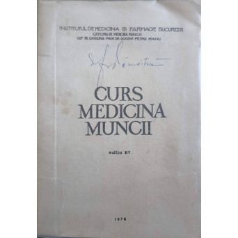 CURS DE MEDICINA MUNCII