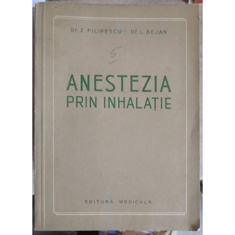 ANESTEZIA PRIN INHALATIE
