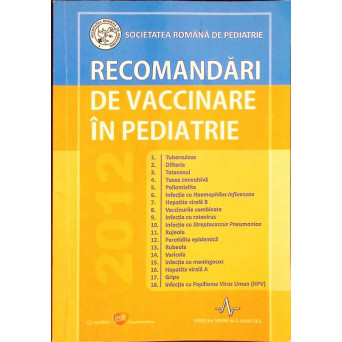 RECOMANDARI DE VACCINARE IN PEDIATRIE
