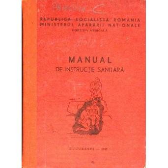 MANUAL DE INSTRUCTIE SANITARA