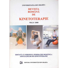 REVISTA ROMANA DE KINETOTERAPIE NR.21/2008