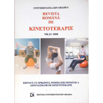 REVISTA ROMANA DE KINETOTERAPIE NR.21/2008