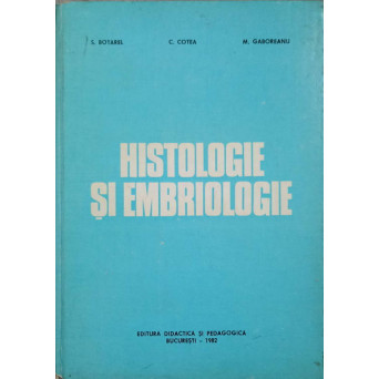 HISTOLOGIE SI EMBRIOLOGIE
