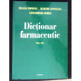 DICTIONAR FARMACEUTIC