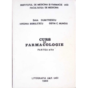 CURS DE FARMACOLOGIE, PARTEA 2