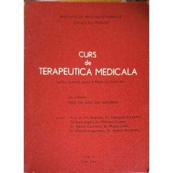CURS DE TERAPEUTICA MEDICALA