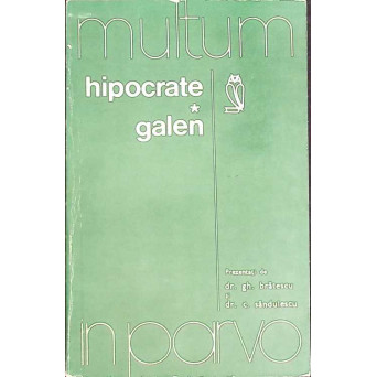 HIPOCRATE. GALEN