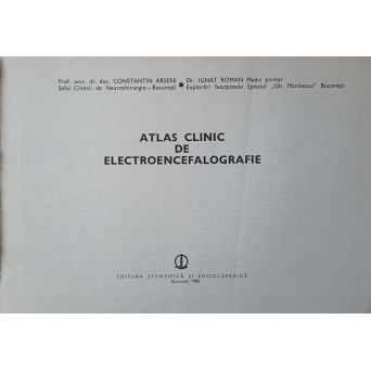 ATLAS CLINIC DE ELECTROENCEFALOGRAFIE
