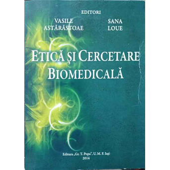ETICA SI CERCETARE BIOMEDICALA