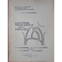 ANATOMIA TRUNCHIULUI VOL.1 TORACELE ANATOMIA TRUNCHIULUI VOL.1 TORACELE