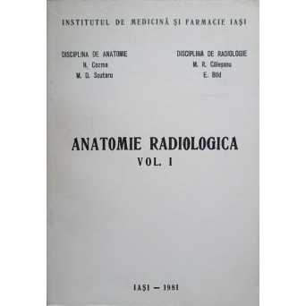 ANATOMIE RADIOLOGICA VOL.1