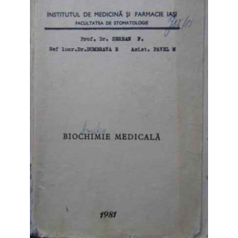 BIOCHIMIE MEDICALA