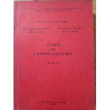 CURS DE FARMACOLOGIE, PARTEA 1