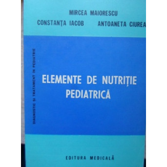 ELEMENTE DE NUTRITIE PEDIATRICA