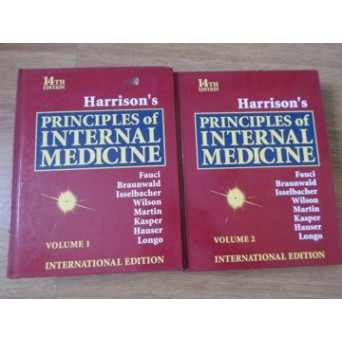 HARRISON'S PRINCIPLES OF INTERNAL MEDICINE VOL.1-2 14-TH EDITION