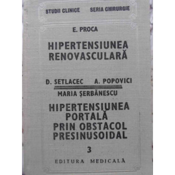 HIPERTENSIUNEA RENOVASCULARA HIPERTENSIUNEA PORTALA PRIN OBSTACOL PRESINUSOIDAL 3