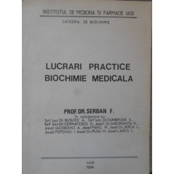 LUCRARI PRACTICE DE BIOCHIMIE MEDICALA