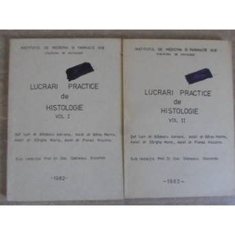 LUCRARI PRACTICE DE HISTOLOGIE VOL.1-2