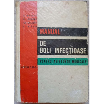 MANUAL DE BOLI INFECTIOASE PENTRU ASISTENTE MEDICALE