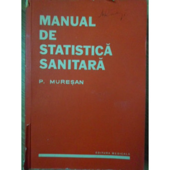 MANUAL DE STATISTICA SANITARA