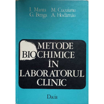 METODE BIOCHIMICE IN LABORATORUL CLINIC