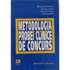 METODOLOGIA PROBEI CLINICE DE CONCURS