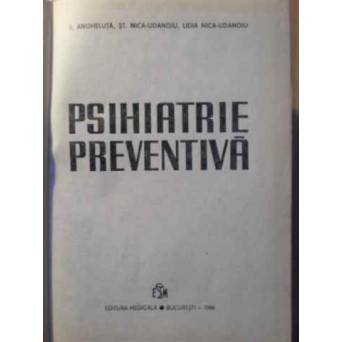 PSIHIATRIE PREVENTIVA