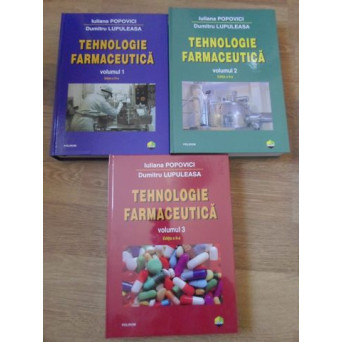 TEHNOLOGIE FARMACEUTICA VOL.1-3