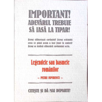 LEGENDELE SAU BASMELE ROMANILOR