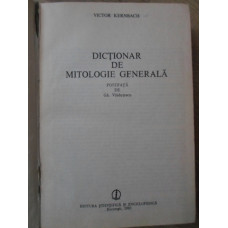 DICTIONAR DE MITOLOGIE GENERALA