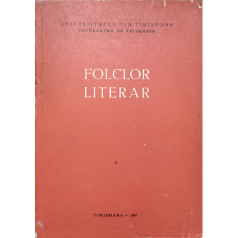 FOLCLOR LITERAR