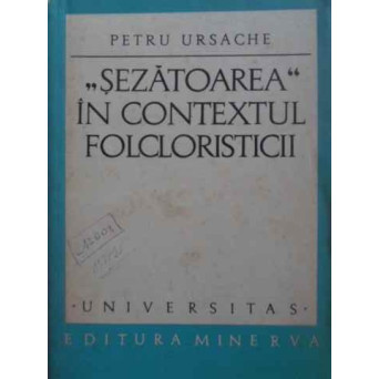 SEZATOAREA IN CONTEXTUL FOLCLORISTICII