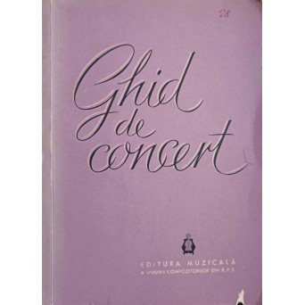 GHID DE CONCERT
