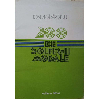 200 DE SOLFEGII MODALE