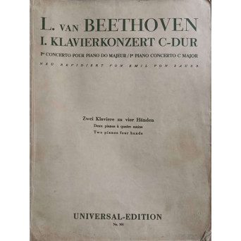 I-ER CONCERTO POUR PIANO DO MAJEUR, OP.15 (PARTITURA)