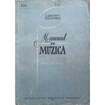 MANUAL DE MUZICA PENTRU CLASA A VI-A