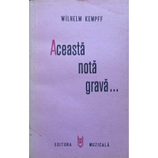 ACEASTA NOTA GRAVA... ANII DE UCENICIE AI UNUI MUZICIAN