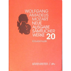 PARTITURA WERKAUSGABE IN 20 BANDEN. KLAVIERMUSIK