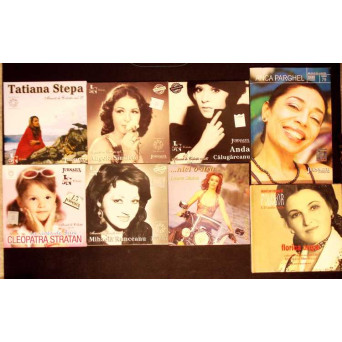LOT 8 CD-URI MUZICA ROMANEASCA - VOCI FEMININE