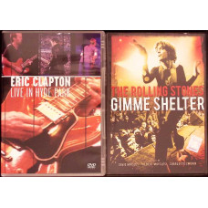 SET 2 DVD-URI MUZICA INTERNATIONALA: ERIC CLAPTON SI THE ROLLING STONES