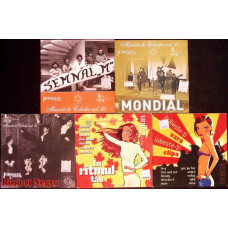LOT 5 CD-URI MUZICA FORMATII ROMANESTI: MONDIAL, ROSU SI NEGRU ETC.