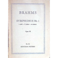 SYMPHONIE NR.1 C MOLL OPUS 68 (PARTITURA MUZICALA)