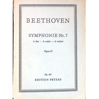 SYMPHONIE NR.7 A DUR (PARTITURA MUZICALA)
