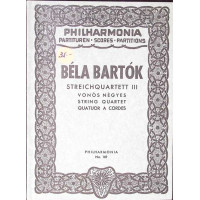 STREICHQUARTET III (PARTITURA MUZICALA)