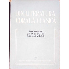 DIN LITERATURA CORALA CLASICA (PARTITURA)