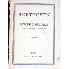 SYMPHONIE NR.3 ES DUR, EB MAJOR - MIB MAJEUR (PARTITURA MUZICALA)