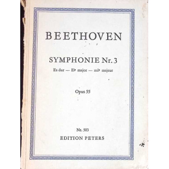 SYMPHONIE NR.3 ES DUR, EB MAJOR - MIB MAJEUR (PARTITURA MUZICALA)