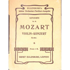 VIOLIN-KONZERT ES DUR (PARTITURA MUZICALA)