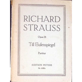 TILL EULENSPIEGELS. LUSTIGE STREICHE (PARTITURA MUZICALA)